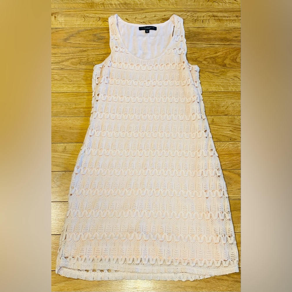 Sanctuary Cream Sleeveless Midi Dress